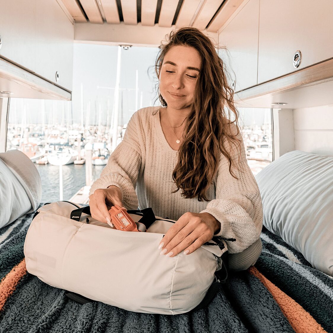 Matador ReFraction Packable Duffle Bag - White