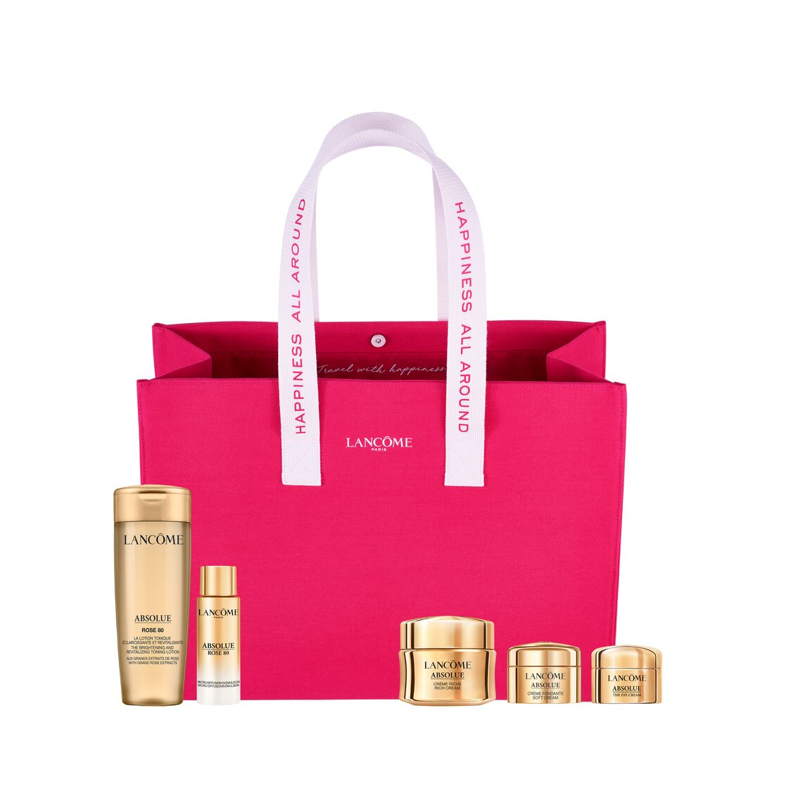 Receive 6pc gift (worth $384) with $600 nett spend on Lancome Absolue products only