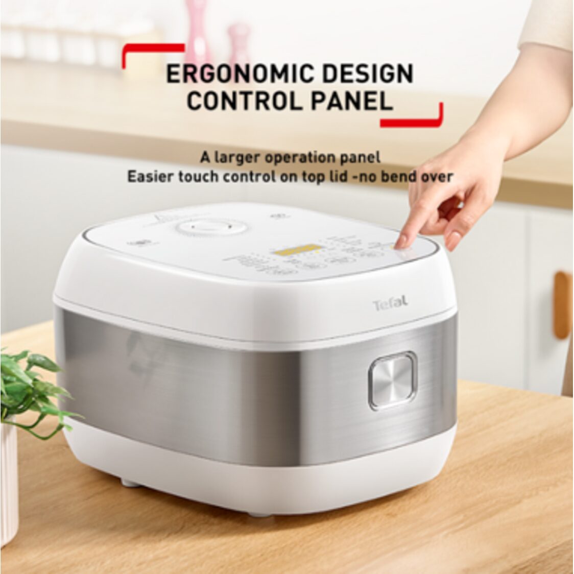 Tefal 1.5l Rice Master IH Rice Cooker (RK8131)