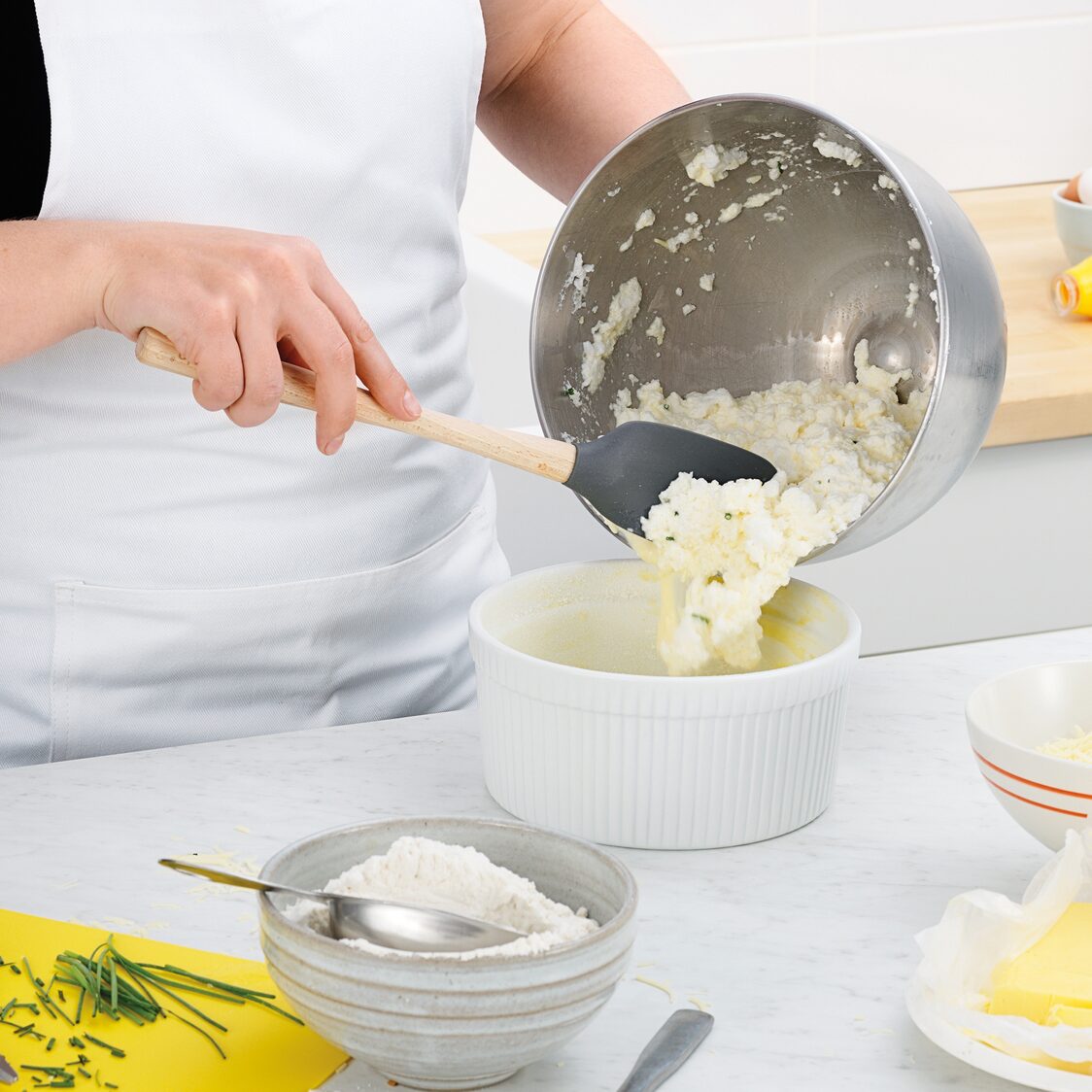 Tovolo Flex-Core Wood Handled Spoonula