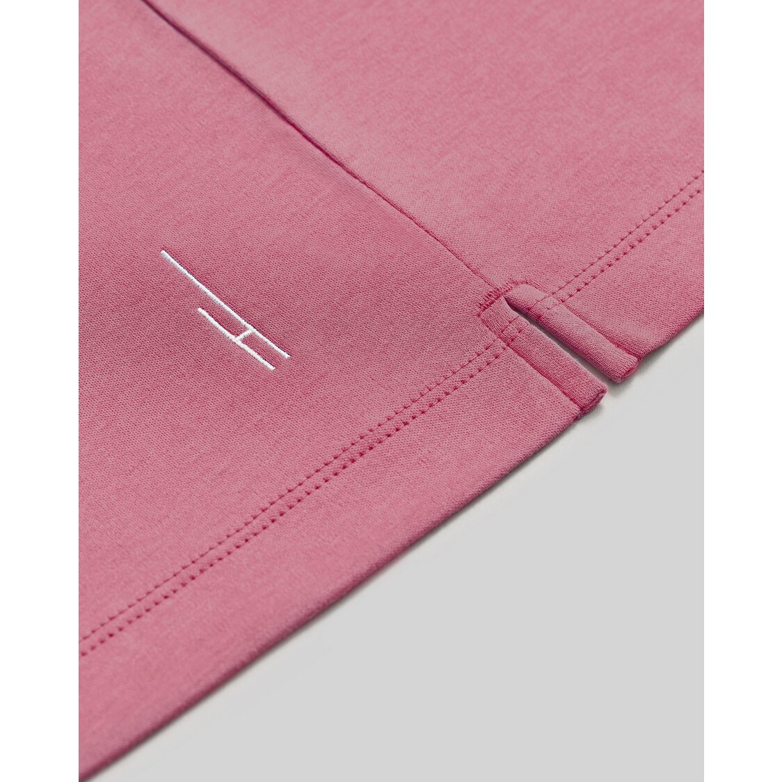 Highr Pima Cotton Tee Light Red