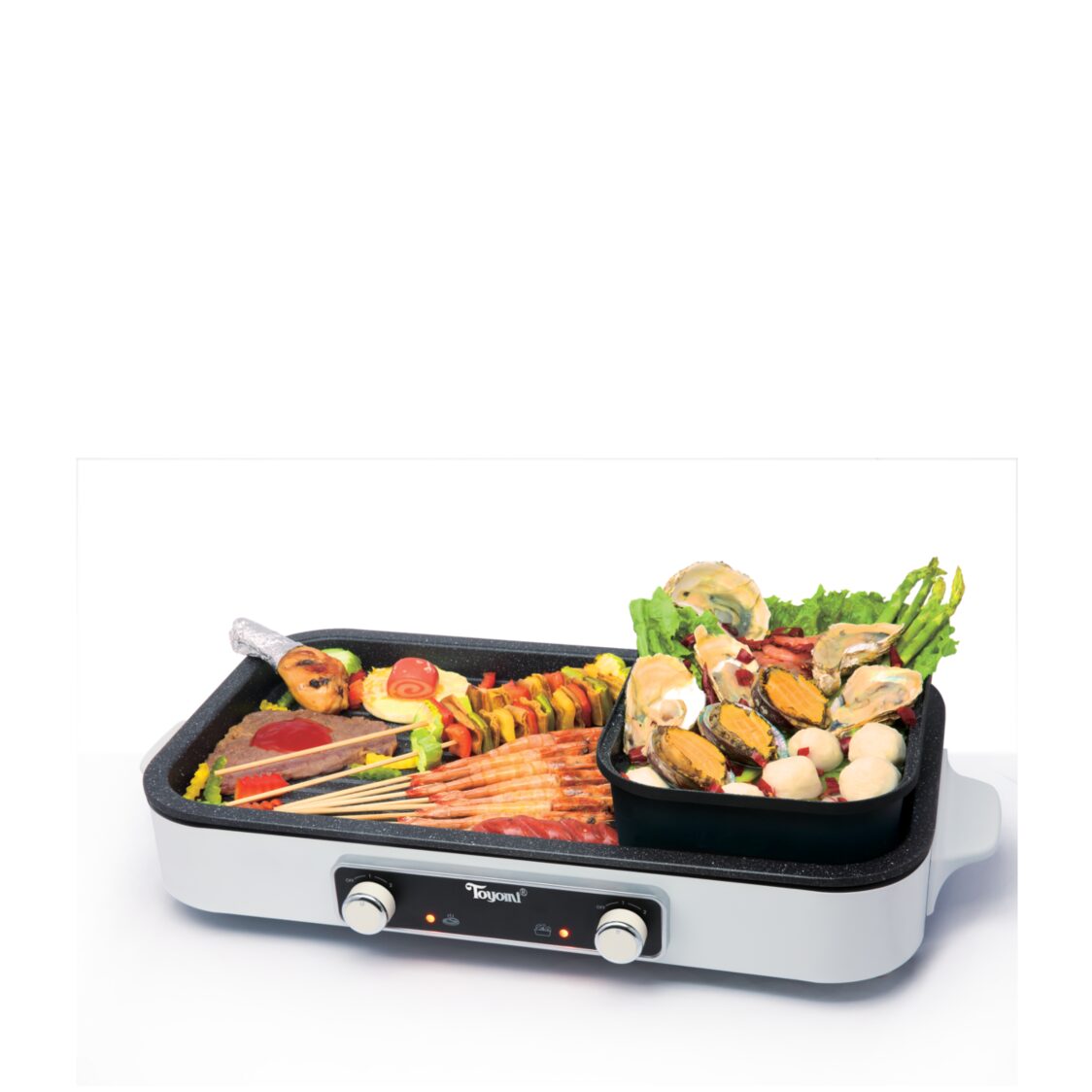 Toyomi ComboCooker Hotpot & BBQ Grill BBQ6319