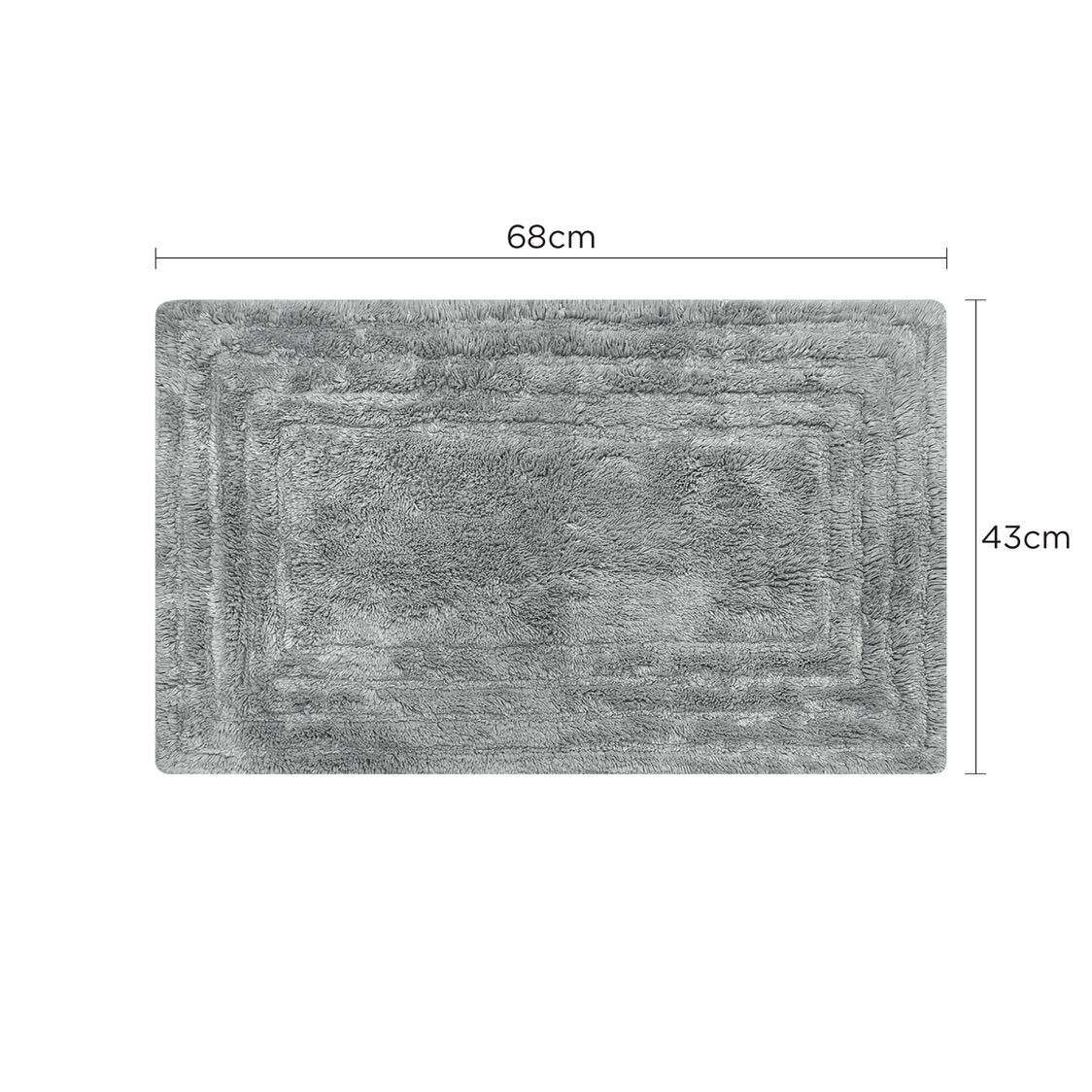 Charles Millen Signature Collection Regis 100% Supersoft Yarn Tufted Mat