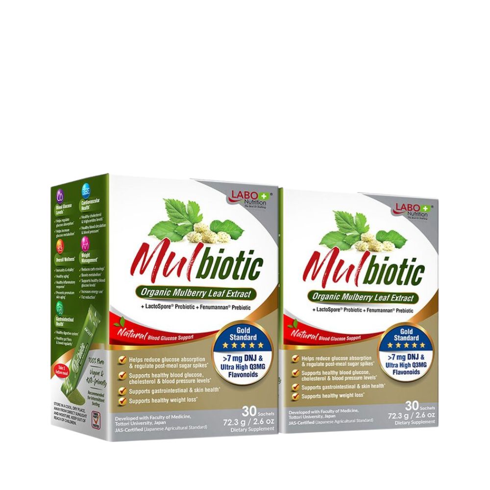 Labo Nutrition Mulbiotic 30 Sachets Twin Pack