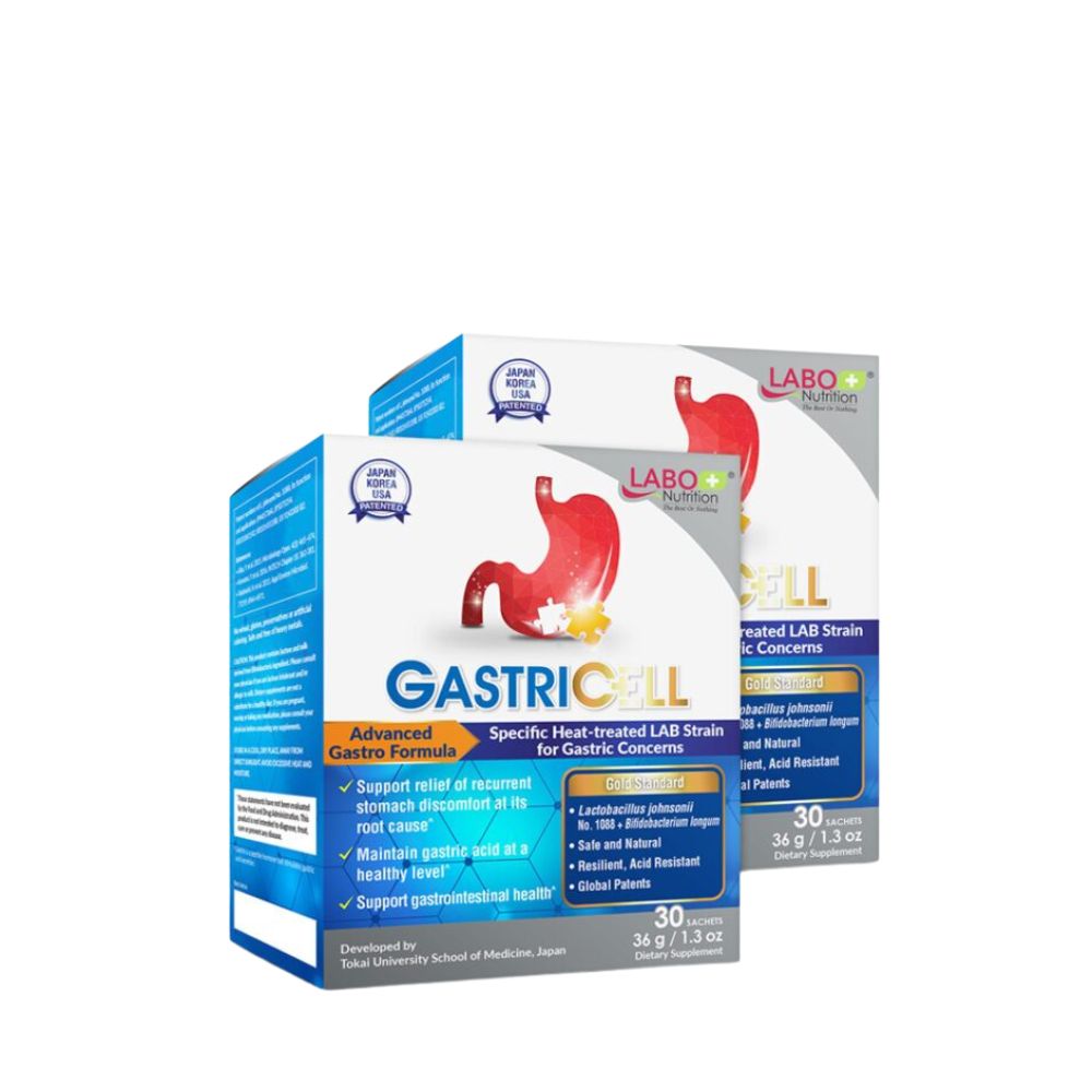 Labo Nutrition GASTRICELL 30 Sachets Twin Packs