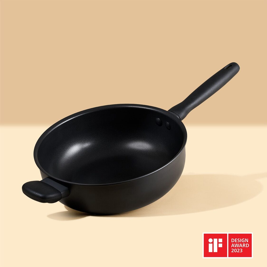 Meyer Midnight Hard Anodized IH 26cm/3.8l Open Chef`s Pan With Helping Handle (Induction) - 85076