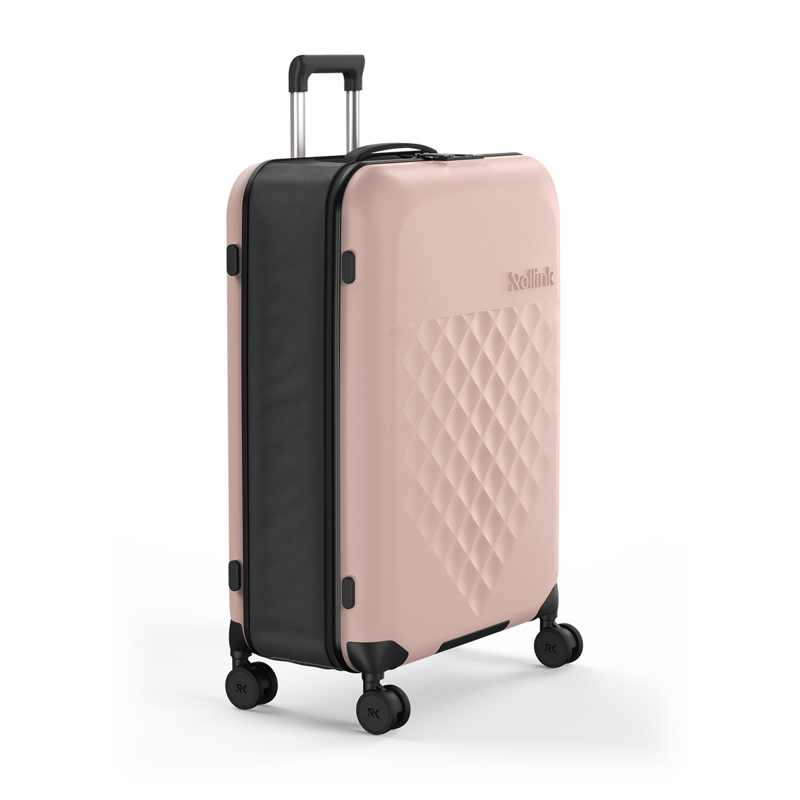 Rollink VEGA 360 Flex 4Wheel Spinner Luggage - Rose Smoke