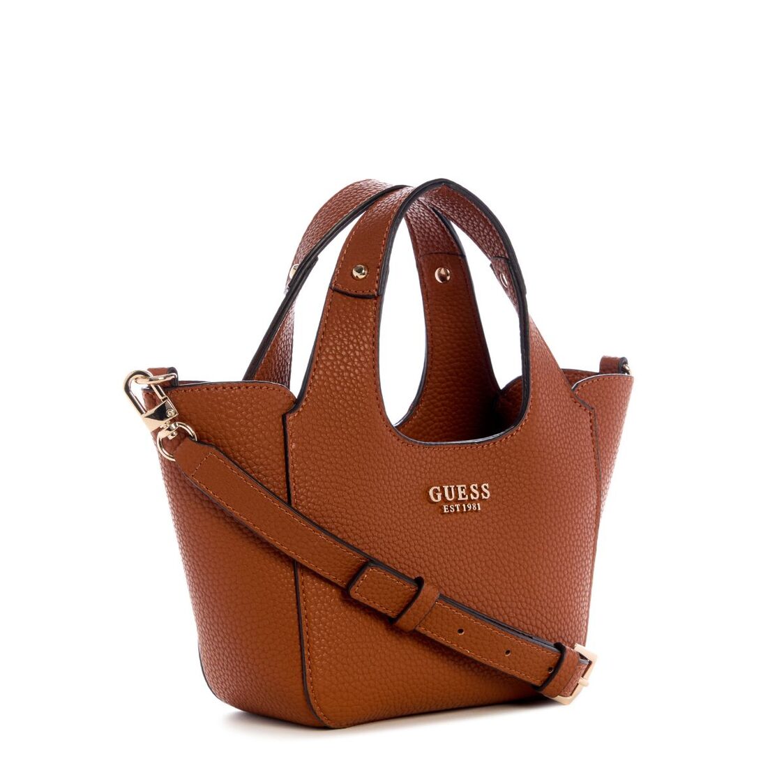 Guess Calista Mini Tote -  Caramel