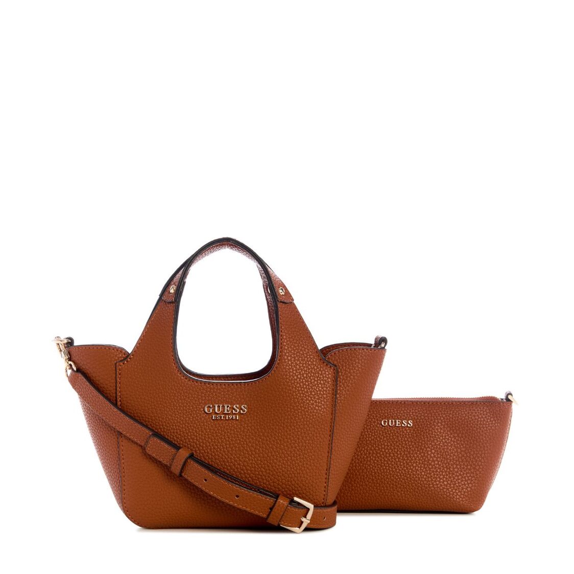 Guess Calista Mini Tote -  Caramel