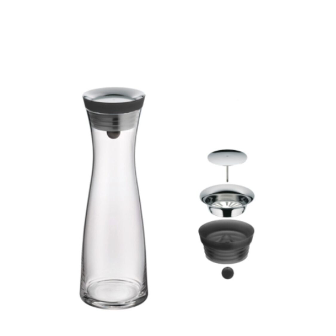 WMF Water Decanter 1.0L - Cromargan® Stainless Steel (06-1770-6040)