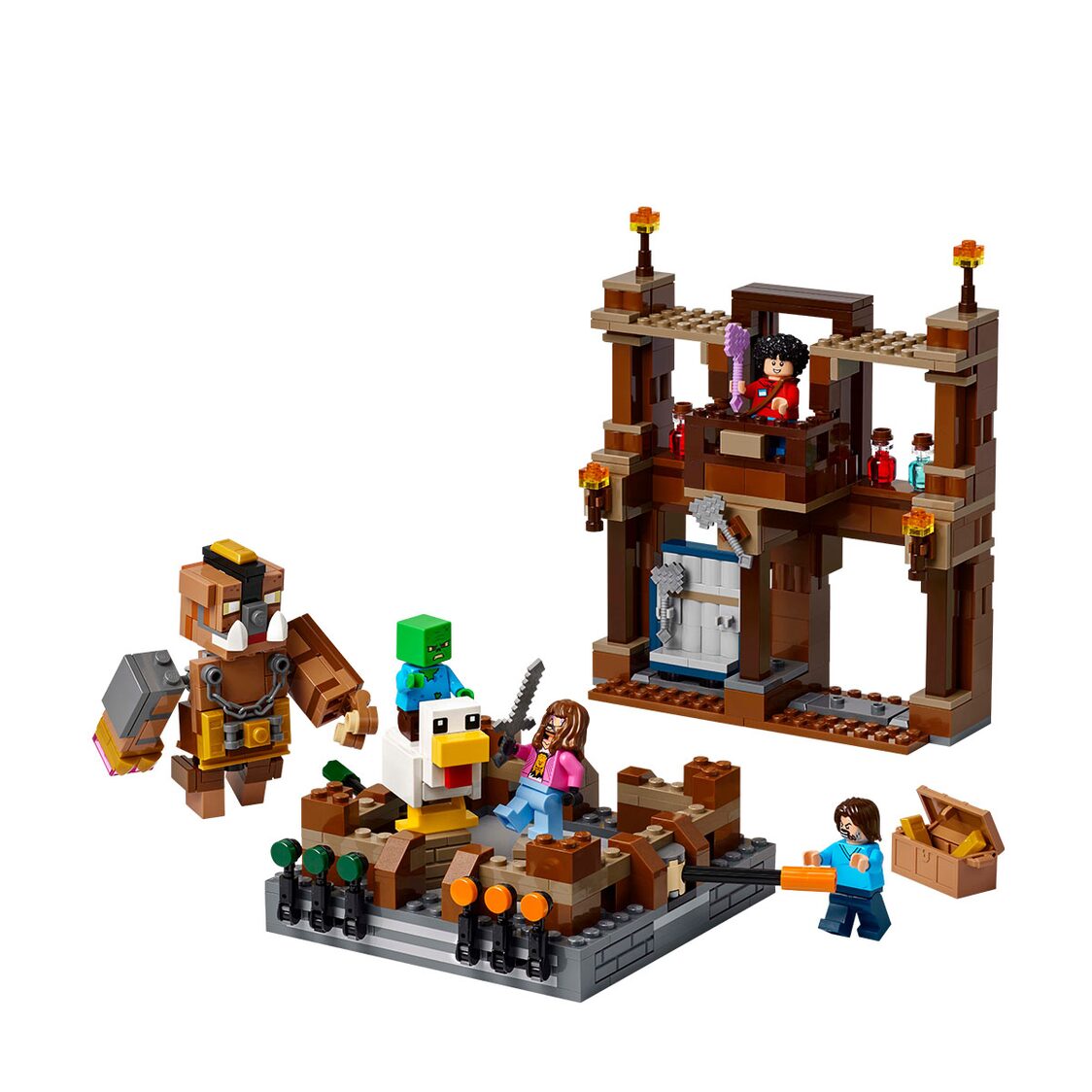 Lego Woodland Mansion Fighting Ring 21272