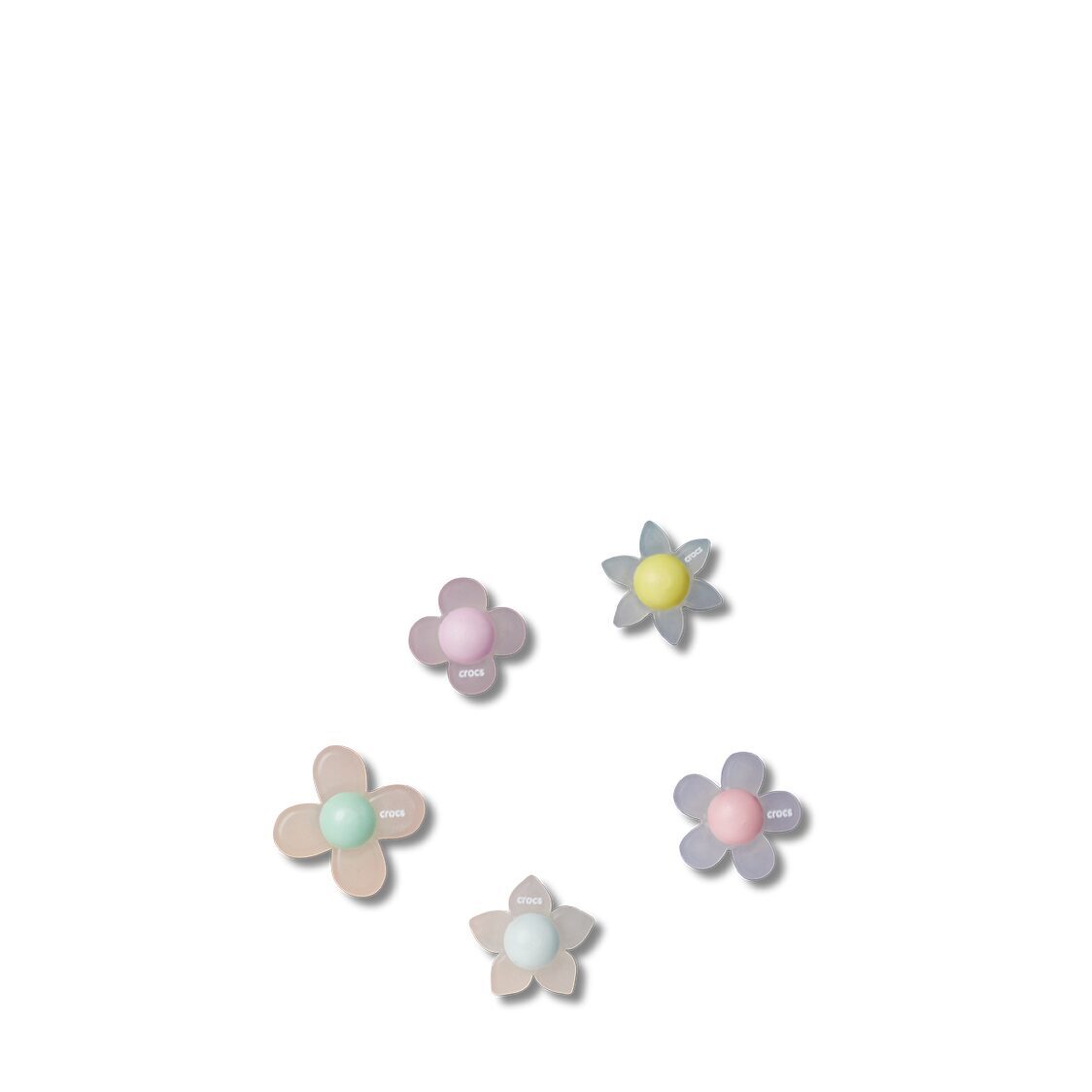 Crocs Iridescent Flowers 5 Pack