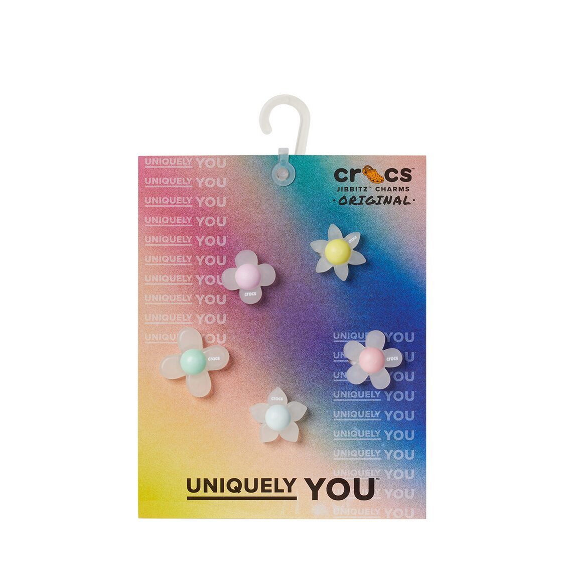 Crocs Iridescent Flowers 5 Pack