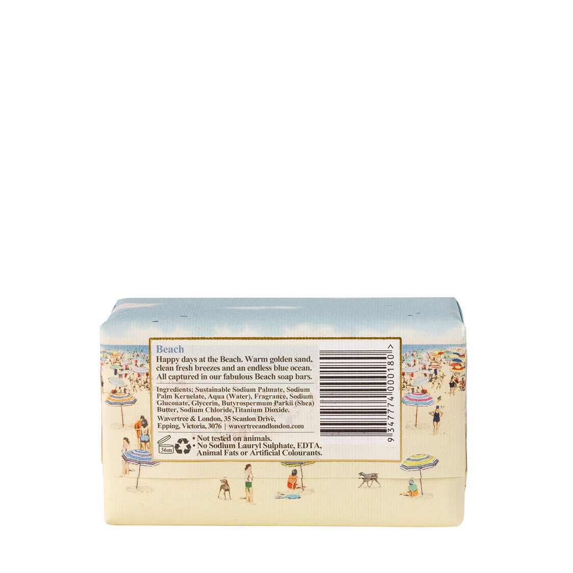 Wavertree & London Beach Soap Bar 200g