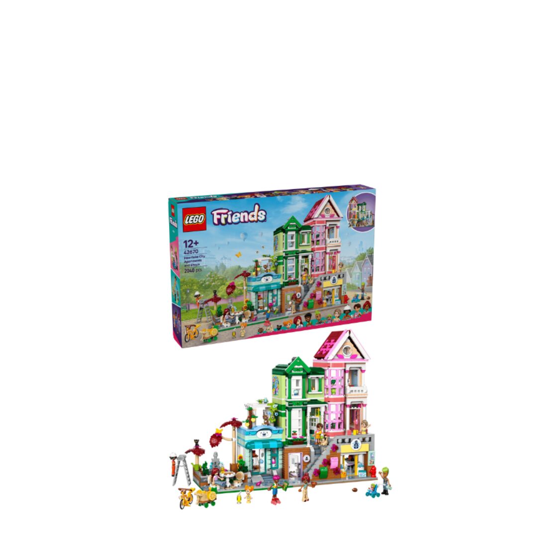 Lego Heartlake City Apartments and Stores 42670