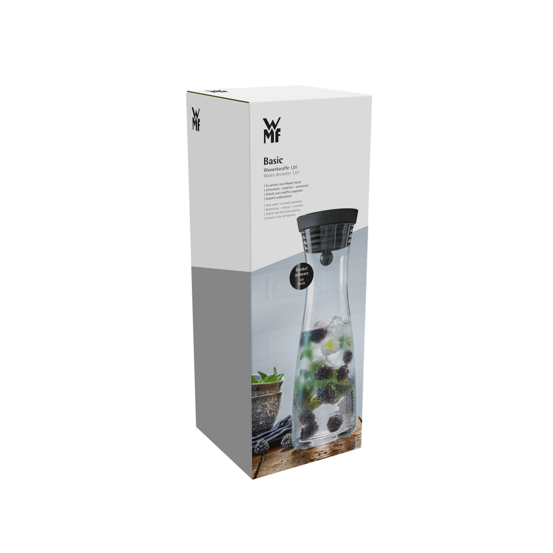 WMF Water Decanter 1.0L - Black (06-1770-6610)