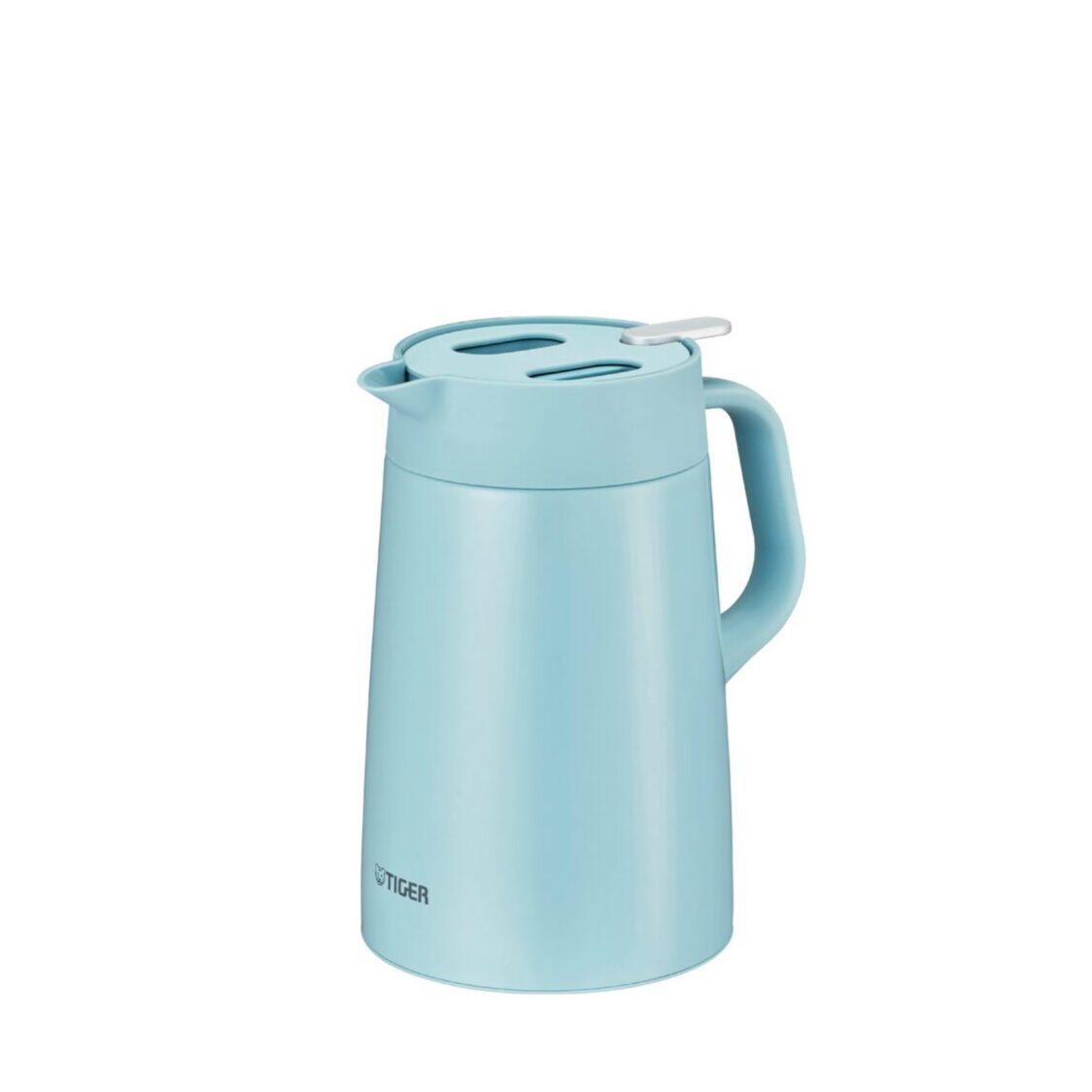 TIGER Double Stainless Steel Handy Jug 1.2L - Aqua Blue (PWO-A120 AC)