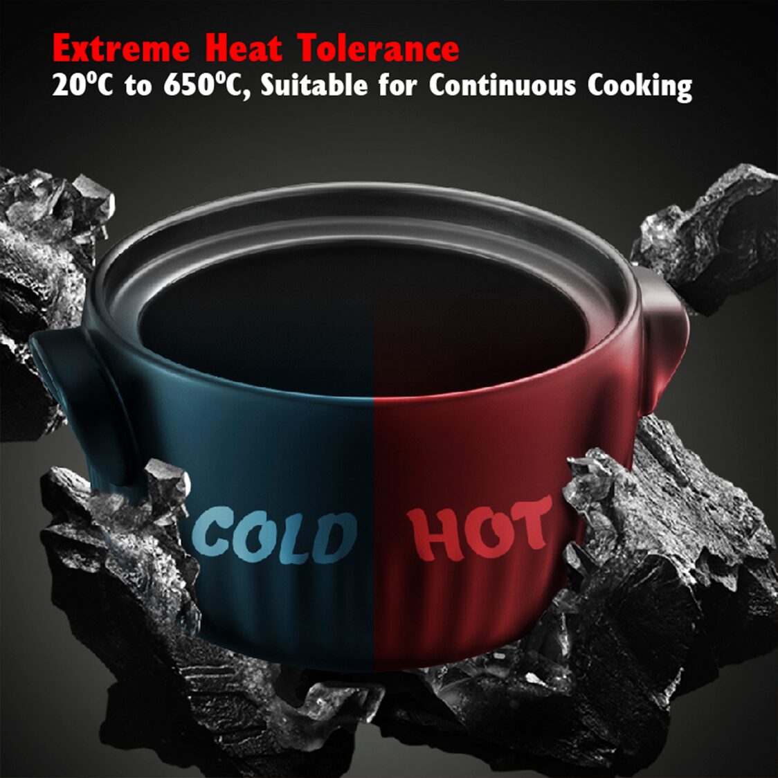 ASD Tornado Claypot Casserole 2L - 2 Lids (RXC20M1Q)