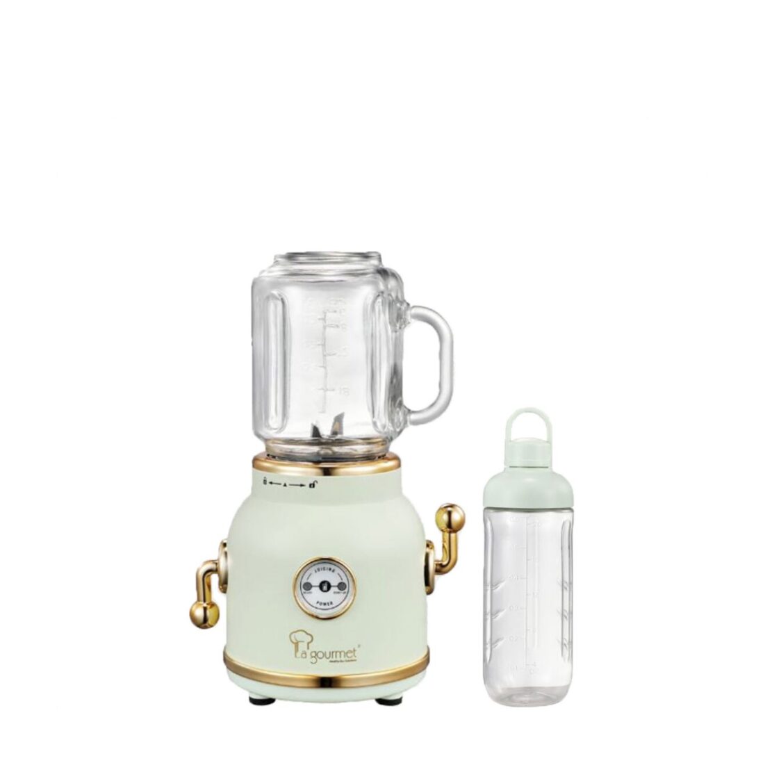 La Gourmet Retro Blender Set- Mint Green LGELRB400918