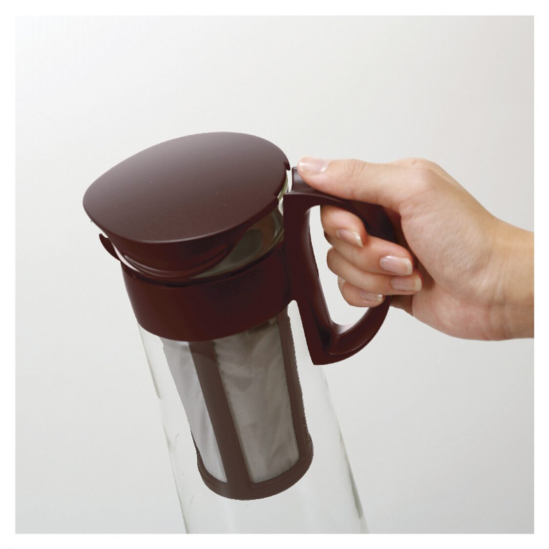HARIO Mizudashi (Cold Brew) Coffee Pot 600ml - Chocolate Brown (MCPN-7CBR)