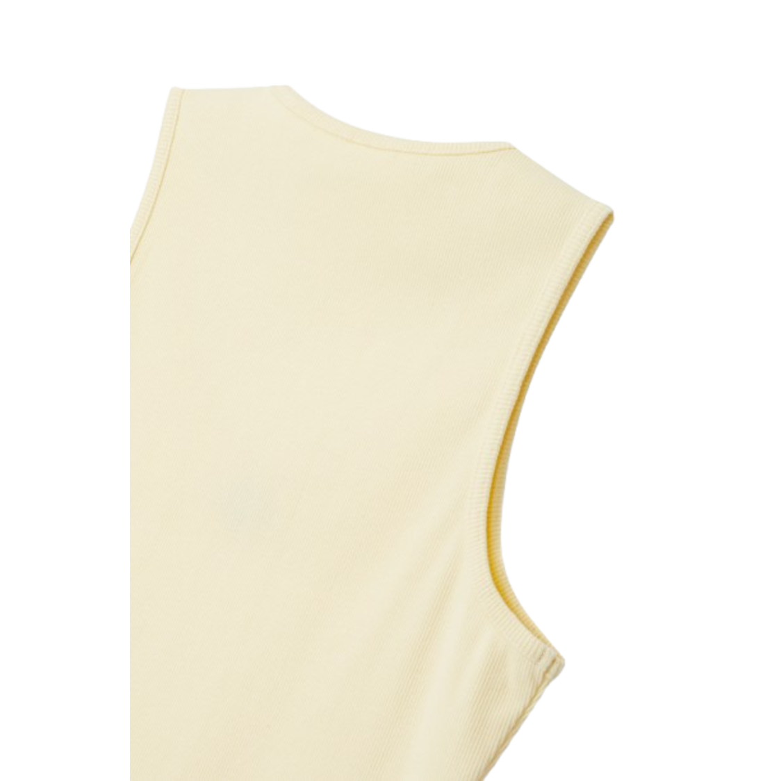 Voice Of Voices Logo Sleeveless Top Cream