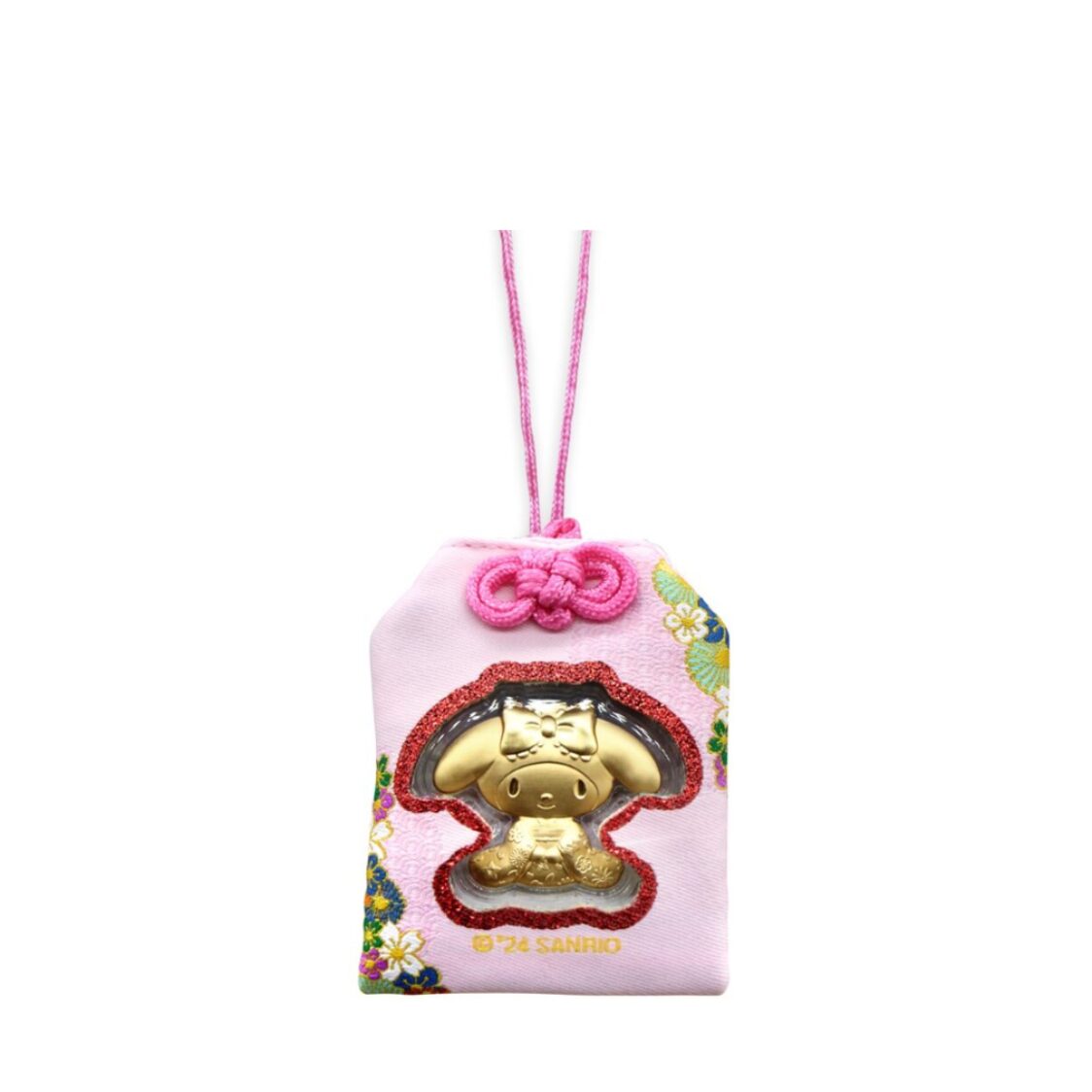 The Singapore Mint Sanrio My Melody Showa Collection Gold Foil with Charm Bag