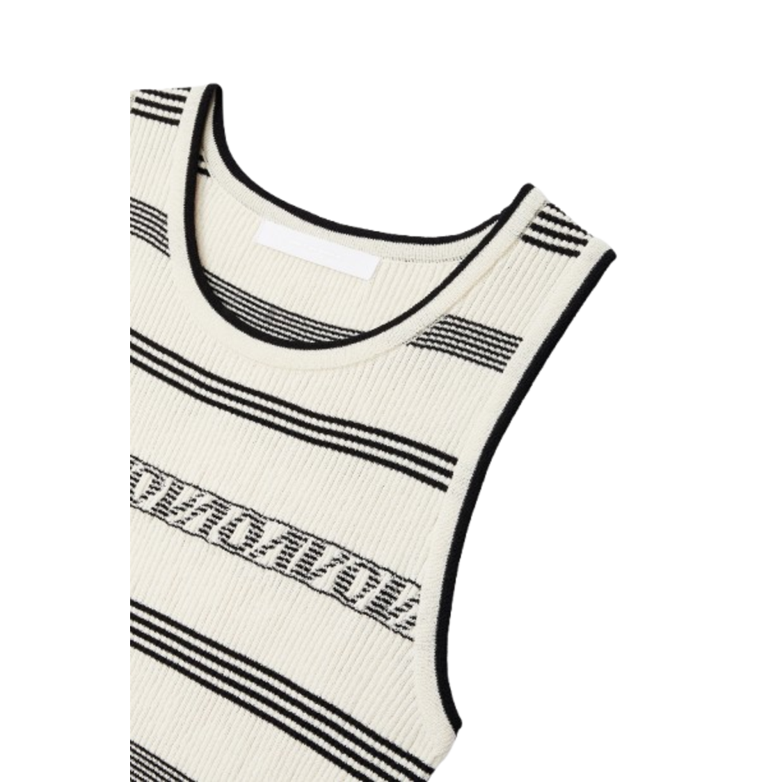 Voice Of Voices Logo Stripe Sleeveless Knit