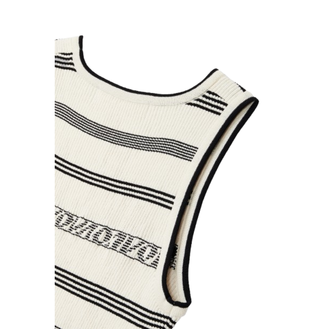 Voice Of Voices Logo Stripe Sleeveless Knit