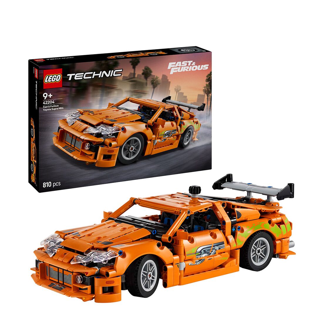 Lego Fast and Furious Toyota Supra MK4 42204