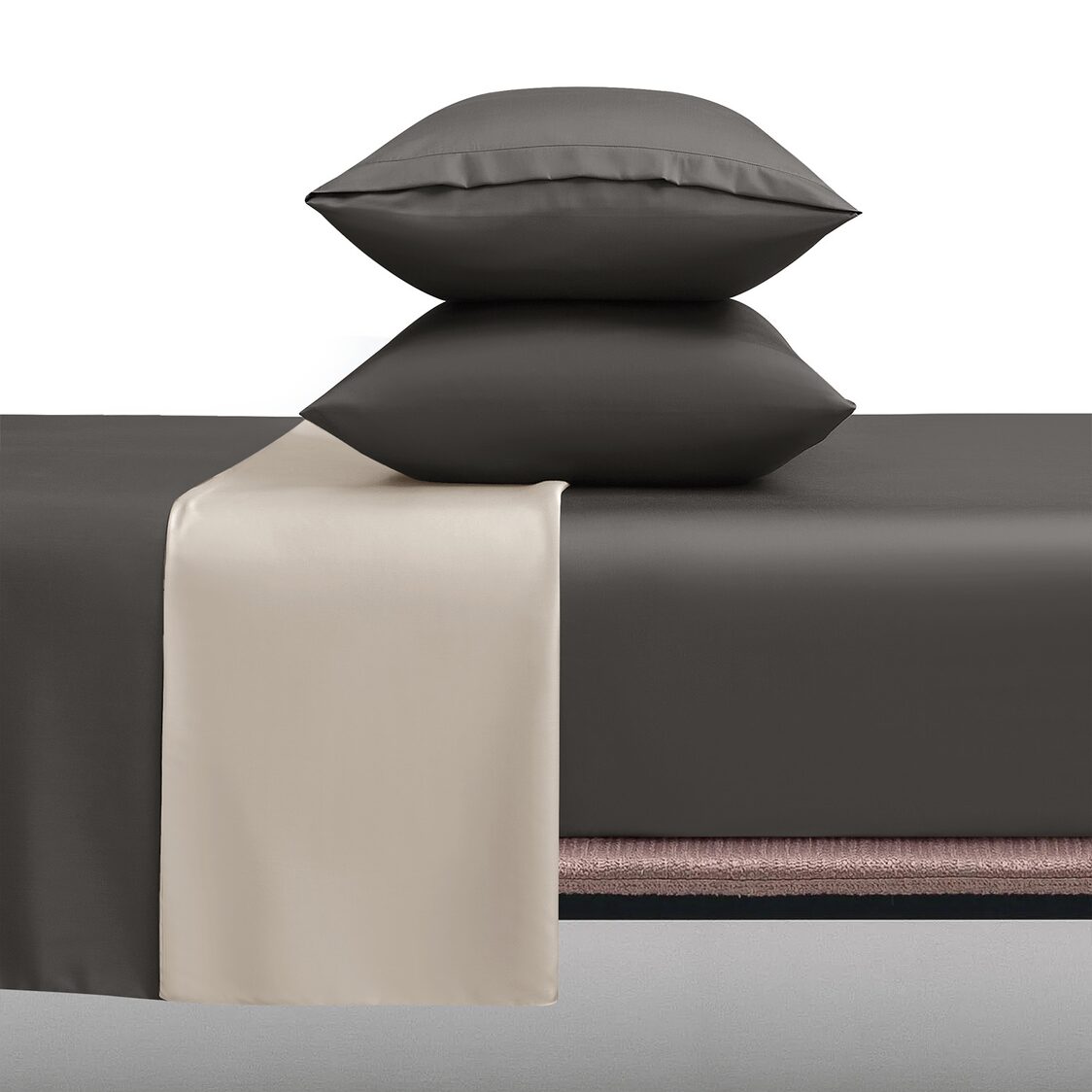 Intero Eniz4 King Fitted Sheet Set - Slate