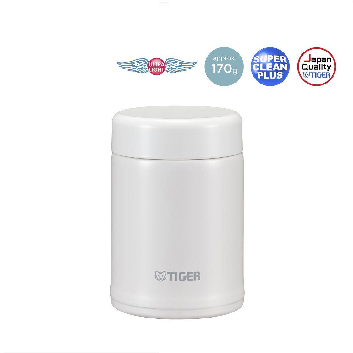 TIGER Double Stainless Steel Thermal Soup/Porridge Cup 250ml