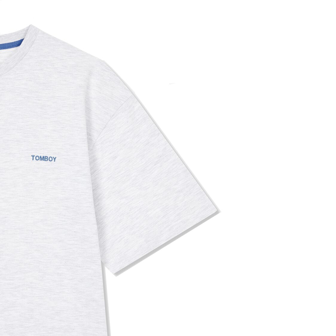 Studio Tomboy Logo Embroidered Hidden Pocket T-Shirt