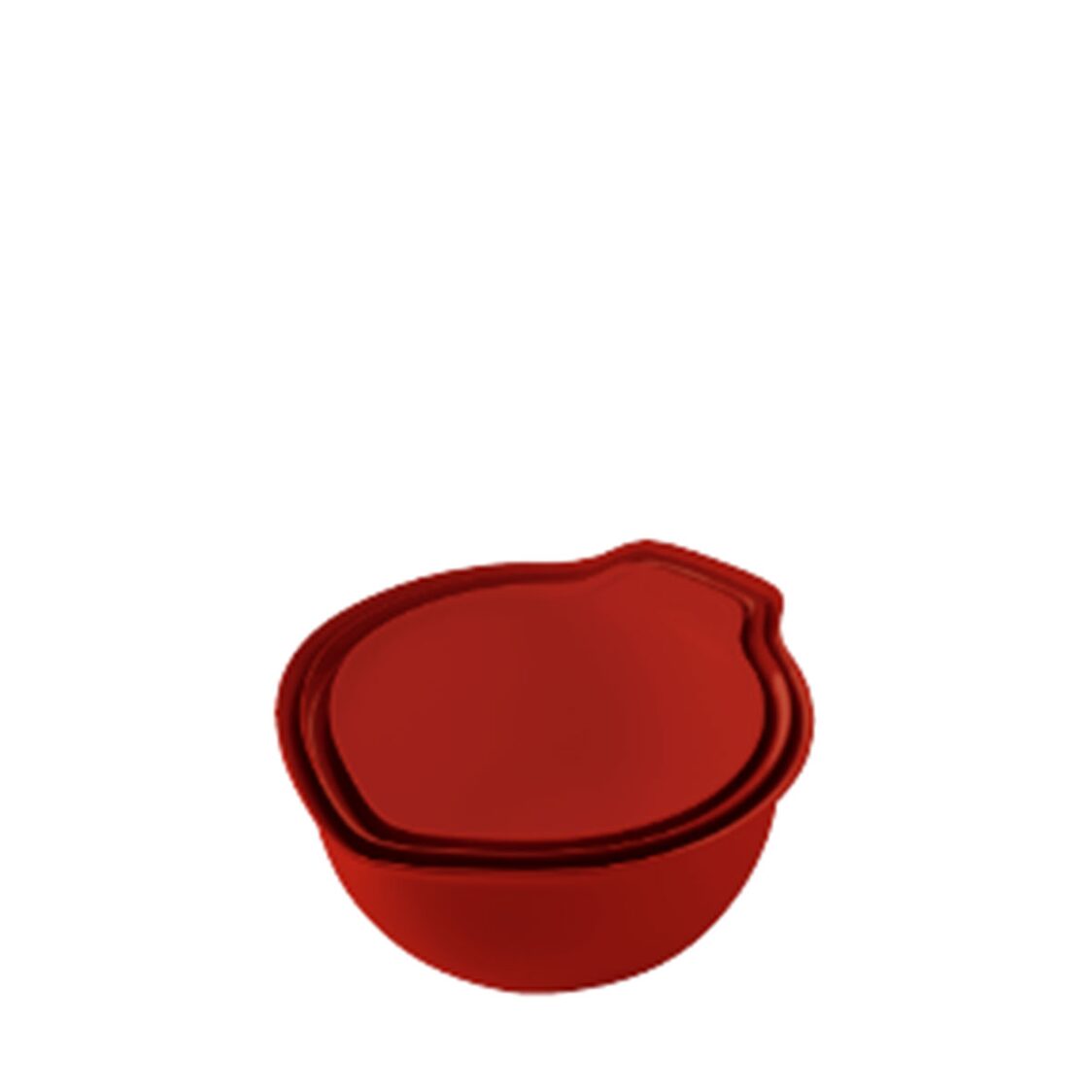 Kitchen Aid Set Of 3 Mix Bowl Empire Red