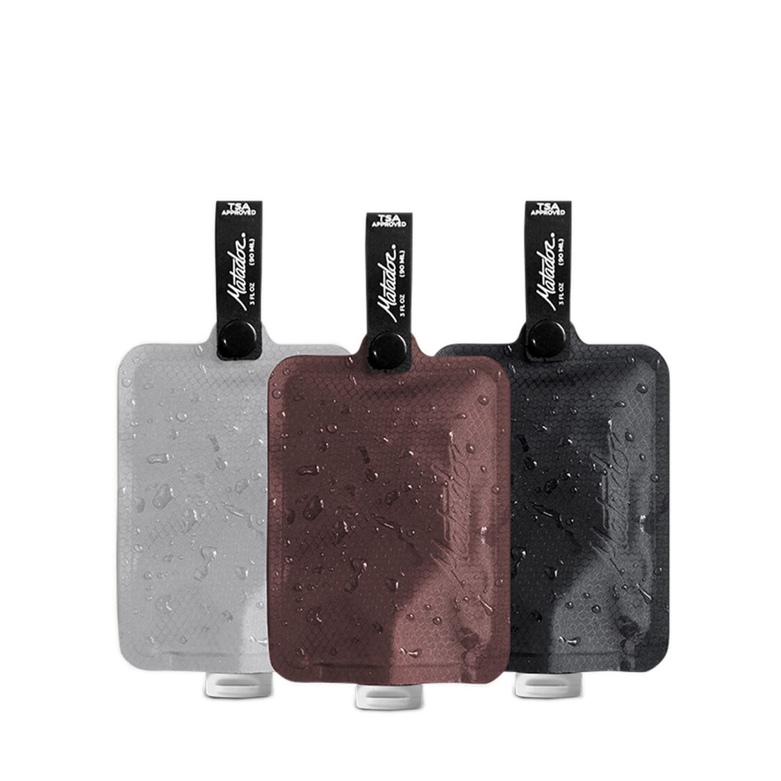 Matador FlatPak Toiletry Bottle (3-Pack) - Warm-Multi