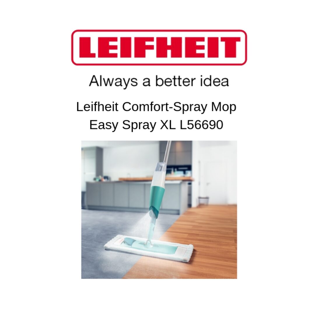 Leifheit Comfort Spray Mop Easy Spray XL