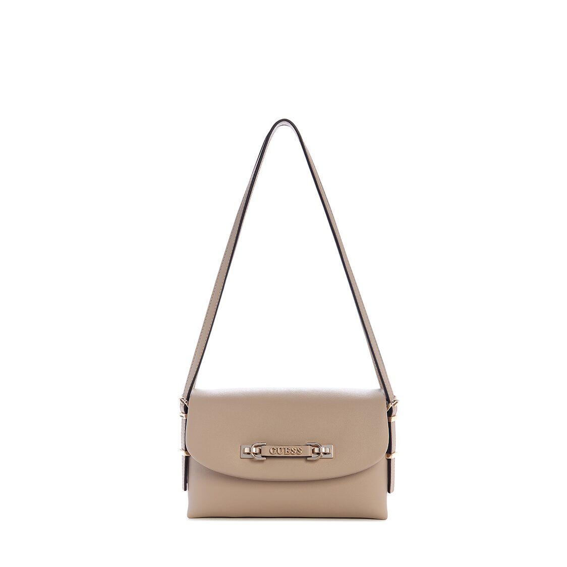 Guess Lefia Flap Shoulder Bag - Simply Taupe