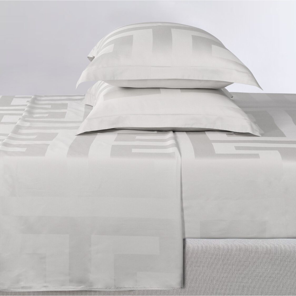 Intero Toni Fitted Sheet Set / Bed Set - Champagne Petal