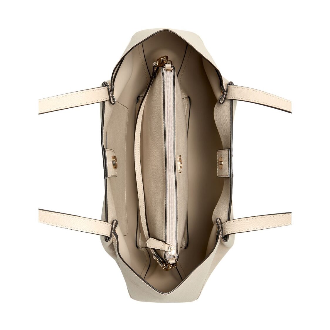 Guess Amorette 2 In 1 Tote - Light Taupe