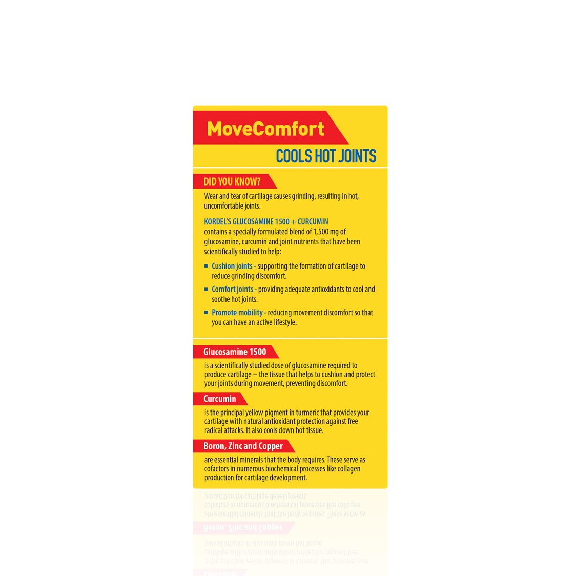 Kordel's Glucosamine 1500 + Curcumin 60'sx2