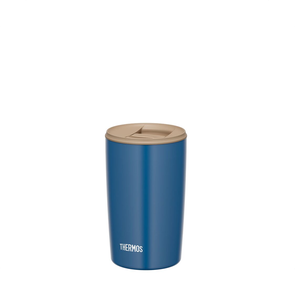 Thermos Stainless Steel Tumbler Mug With Lid Blue 0.4L (JDP-400 BL)