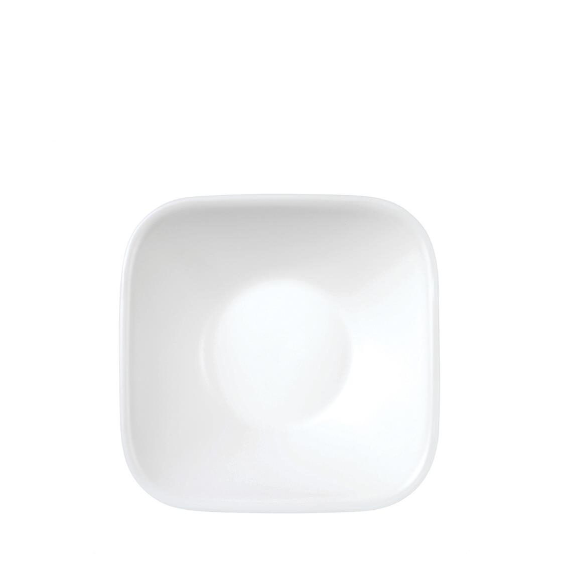 Corelle Square Round 23oz Bowl Winter Frost White