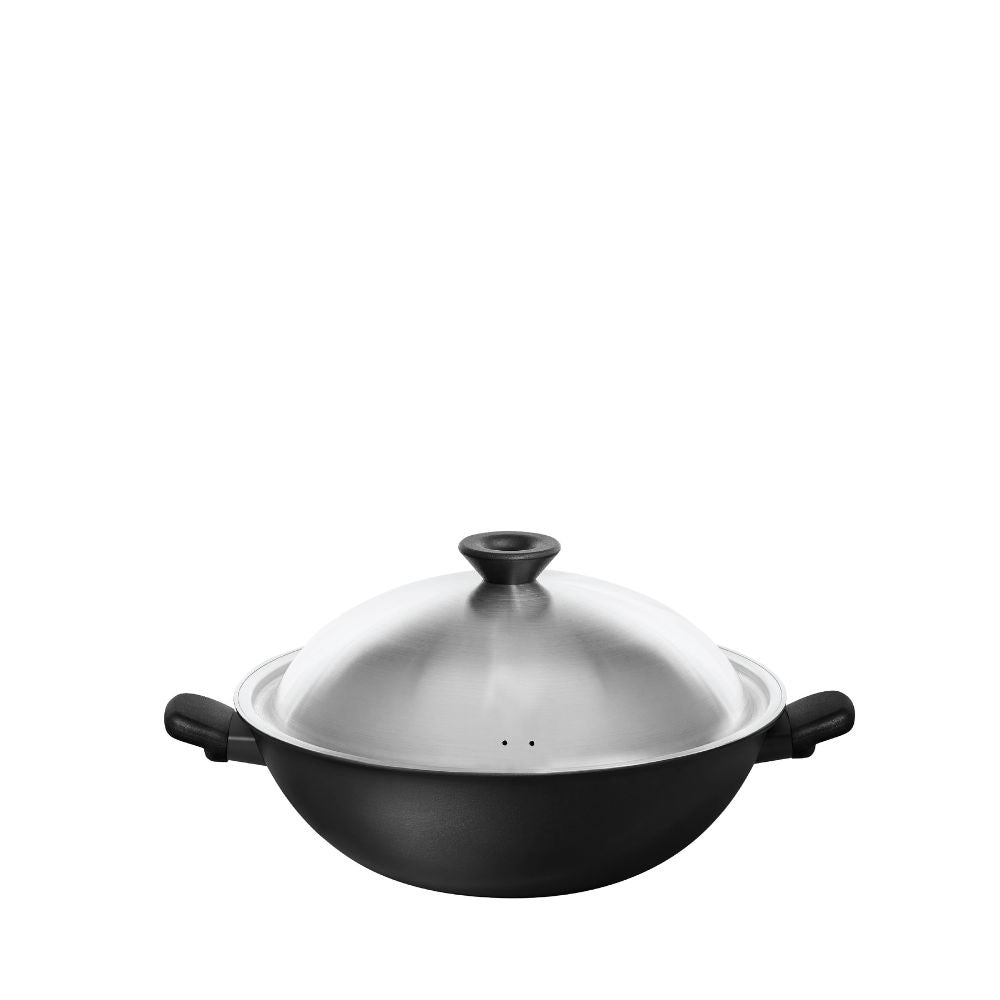 Meyer Midnight Nonstick 36cm Chinese Wok 82009