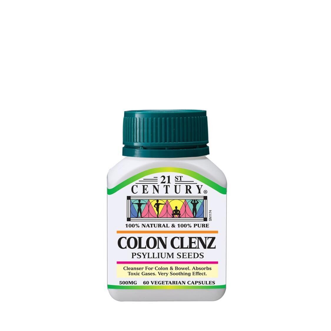 21st Century Colon Clenz 500mg 60s