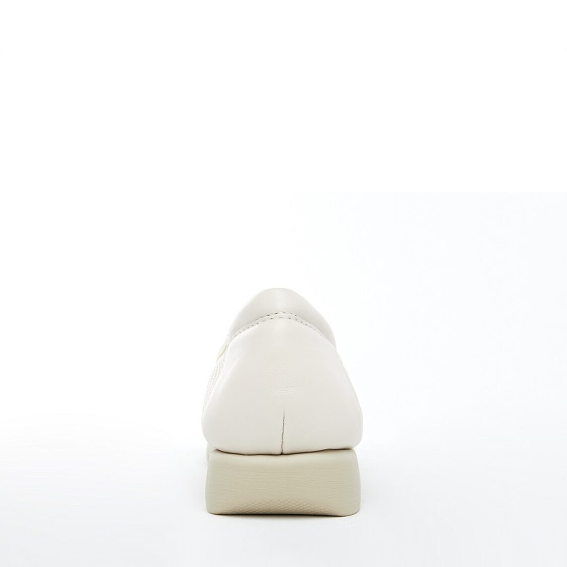 Barani 8938-48 Leather Pumps/Ballet Flats Bone (Perforated)