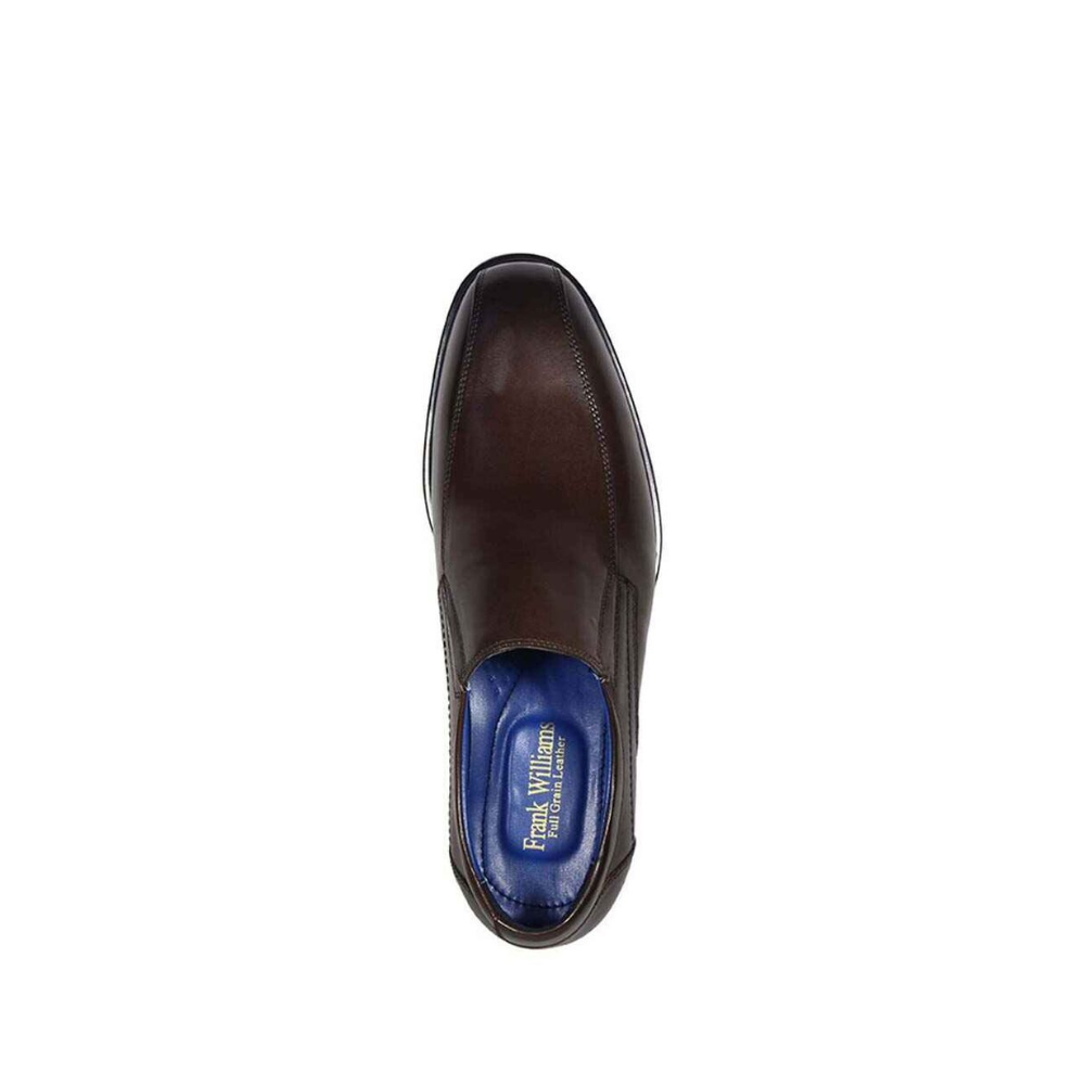 Frank Williams Men's Slip-On M8284 Coffee