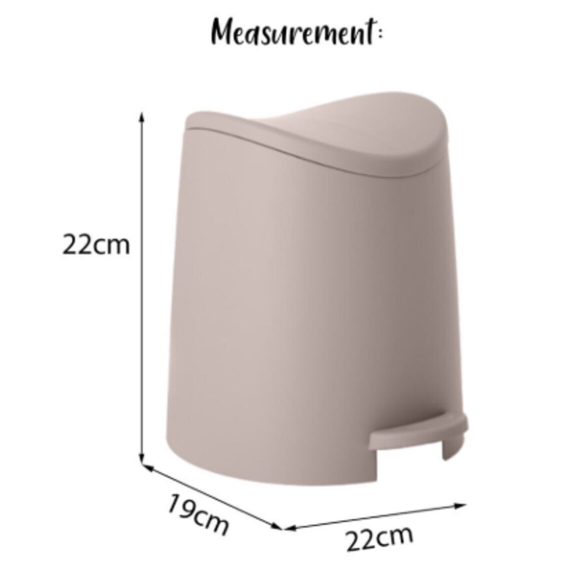 Tatay Pedal Bin 3L T4700.14