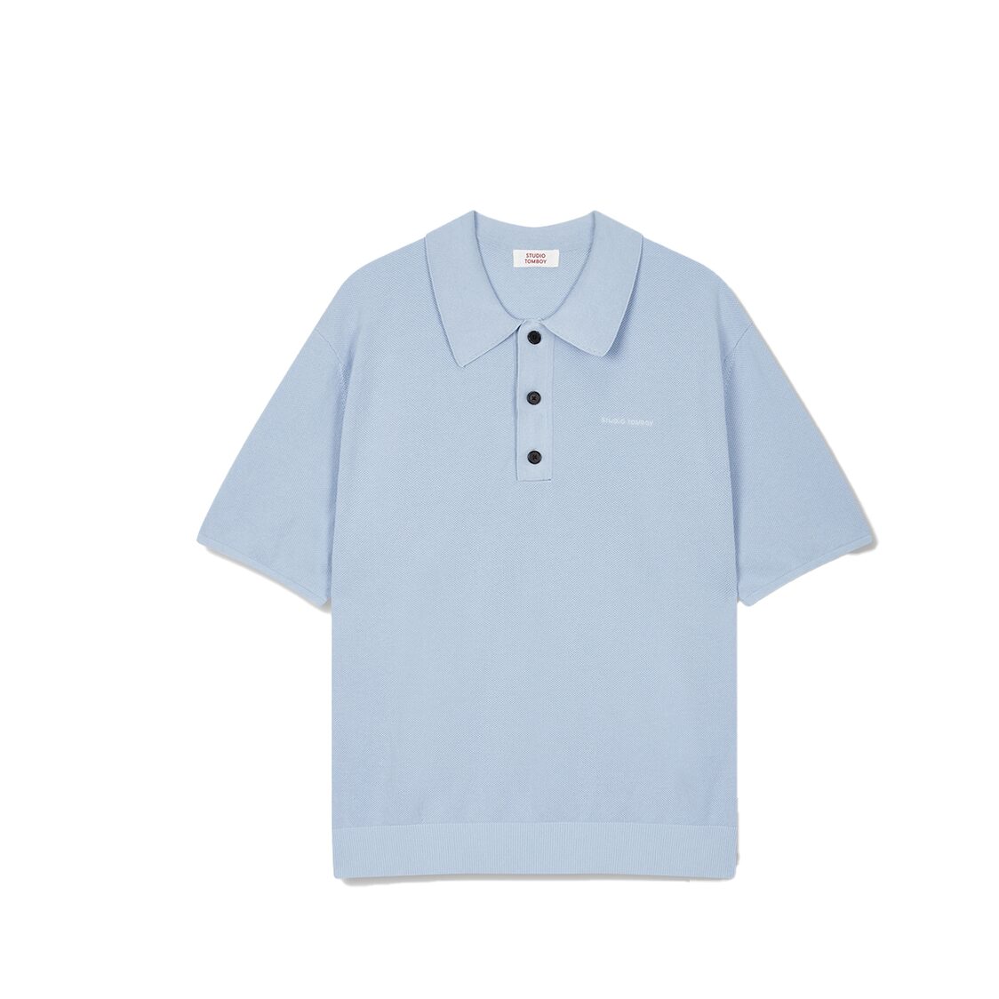 Studio Tomboy Skashi Jacquard Polo Pullover