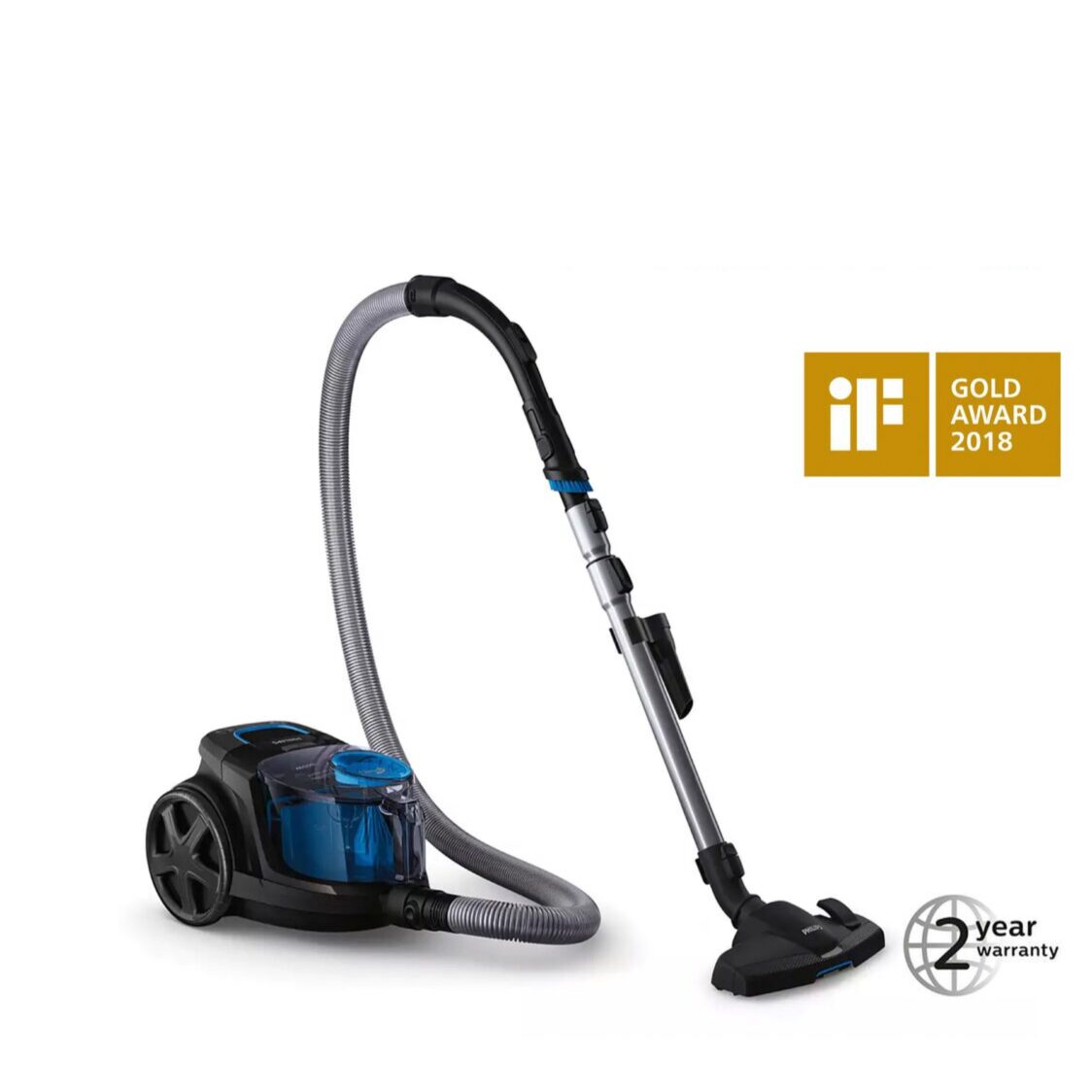Philips PowerPro Compact Bagless Vacuum Cleaner 1800W (FC9350/61)