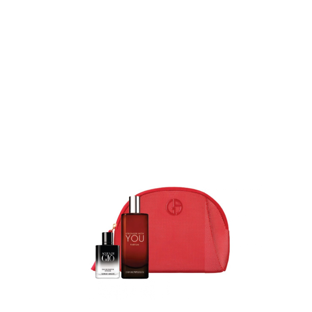 Receive 3-pc gift with $250 nett spend on Giorgio Armani Fragrance for HIM (Gift with Purchase)