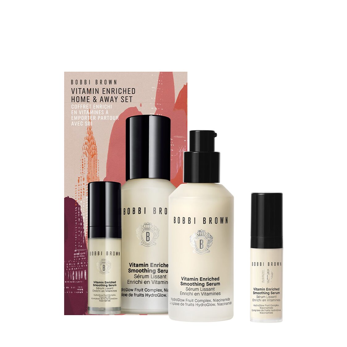 Bobbi Brown Vitamin Enriched Home & Away Set